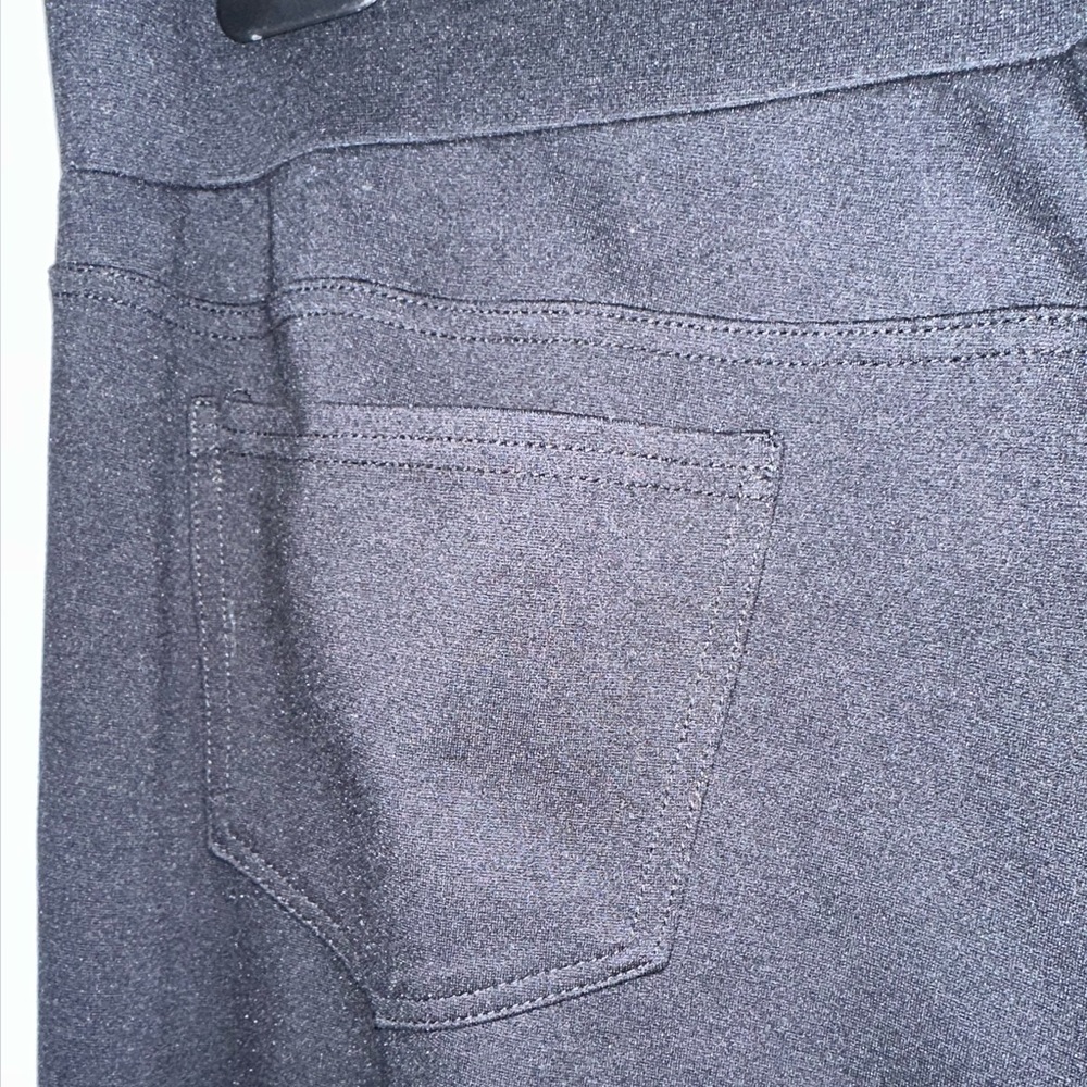 Colleen Lopez Black Straight Leg Ankle Ponte Pants Size XL - Picture 4 of 7